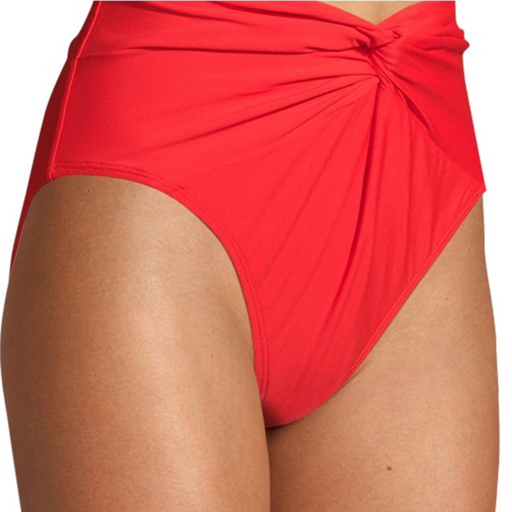 Women's High Waist Swimsuit Bikini Bottom - Picture 2 of 8